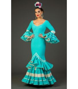 Flamenco dress Albero Aqua