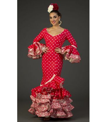 trajes de flamenca 2017 - Aires de Feria - Traje de flamenca Camino Lunares
