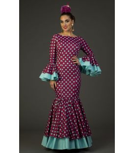 Flamenco dress Deseo Cardenal Polka dots