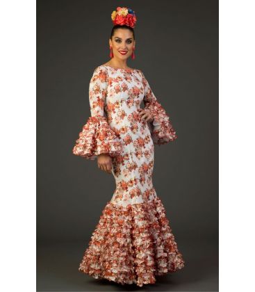 trajes de flamenca 2017 - Aires de Feria - Traje de flamenca Salinas Flores