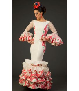 Robe de flamenca Simpatia Beig