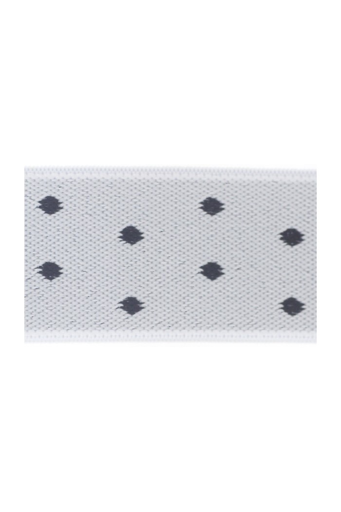  Braces - Adult model Braces Adult - Polka-dots White