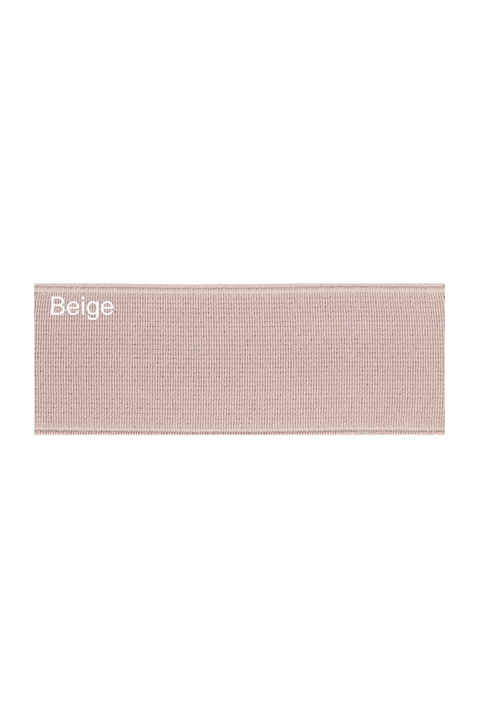 Ceintures andalouses modèle Ceinture cuir avec élastique Fleurs Beige