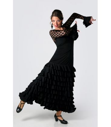 flamenco dance dresses woman by order - Vestido flamenco TAMARA Flamenco - Romeral Dress - Encaje