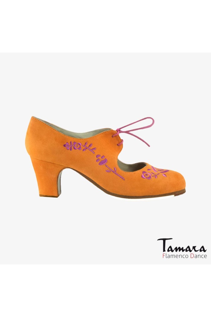 Begoña Cervera Flamenco shoes - Professionals model Flamenco shoes Bordado Cordonera (embroidered) 