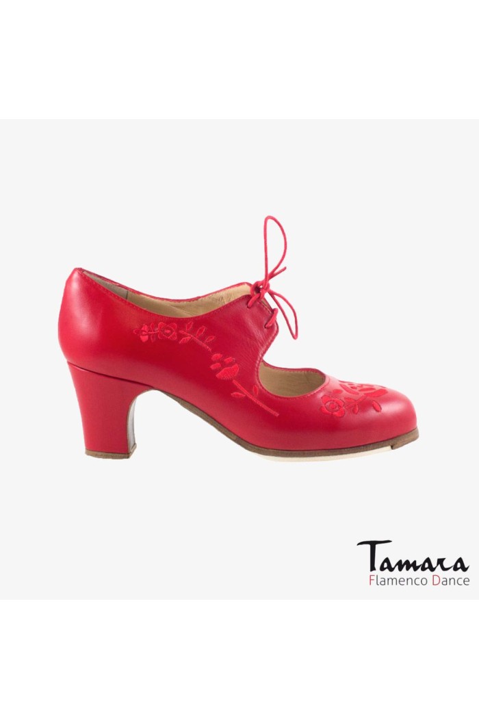 Begoña Cervera Flamenco shoes - Professionals model Flamenco shoes Bordado Cordonera (embroidered) 