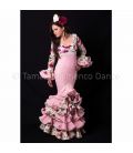 Flamenca rosa flores