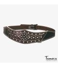 Leather belt Corona