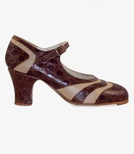 zapatos de flamenco profesionales personalizables - Begoña Cervera - Bicolor