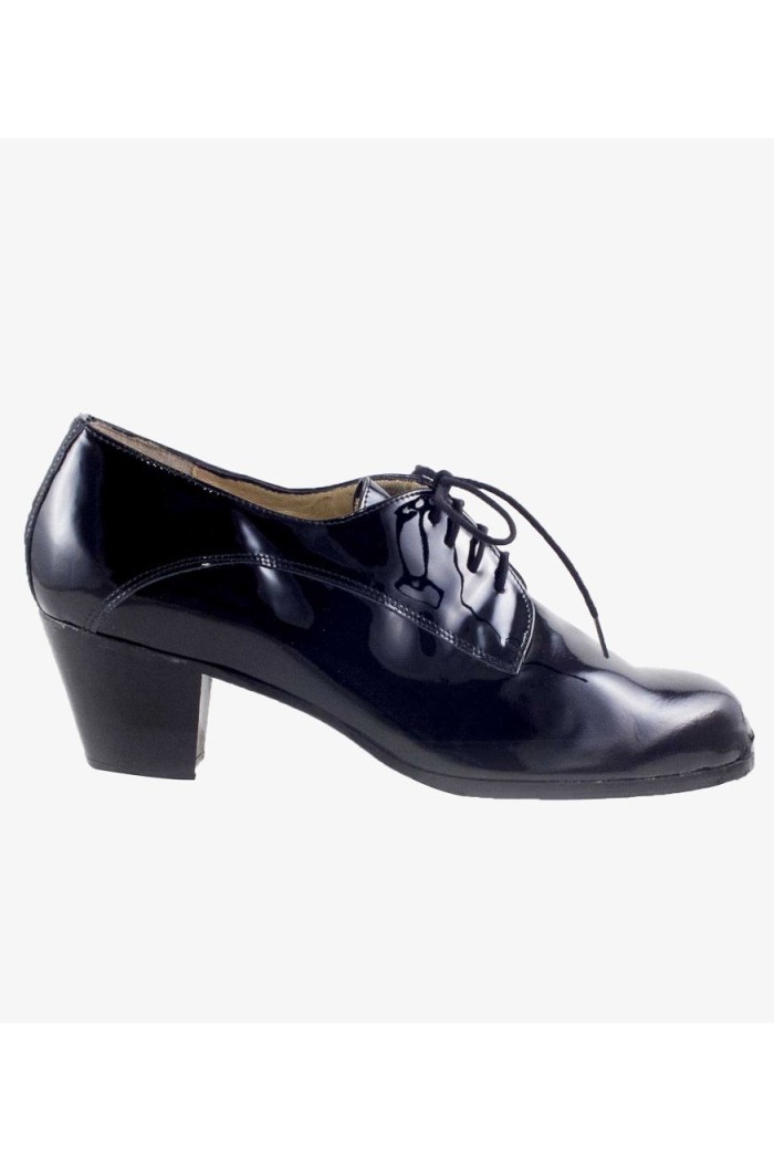 Chaussures professionnelles de flamenco Begoña Cervera modèle Chaussures de flamenco Blucher caballero Noir Chaussures professionnelles de flamenco Begoña Cervera modèle Chaussures de flamenco Blucher caballero Noir