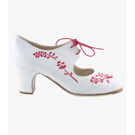 Zapatos de flamenco Profesionales Begoña Cervera modelo Zapatos de flamenco Bordado Cordonera