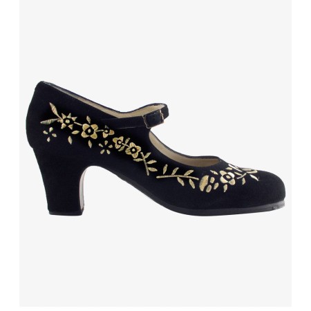 Begoña Cervera Flamenco shoes - Professionals model Flamenco shoes Bordado Correa I (embroidered)
