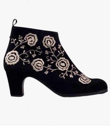 zapatos de flamenco profesionales personalizables - Begoña Cervera - Botin Bordado