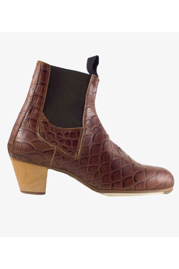 Chaussures de flamenco pour homme Begoña Cervera modèle Chaussons flamenco Boto II 