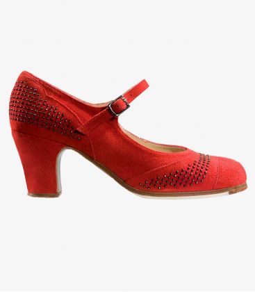 chaussures professionelles de flamenco pour femme - Begoña Cervera - Tachas
