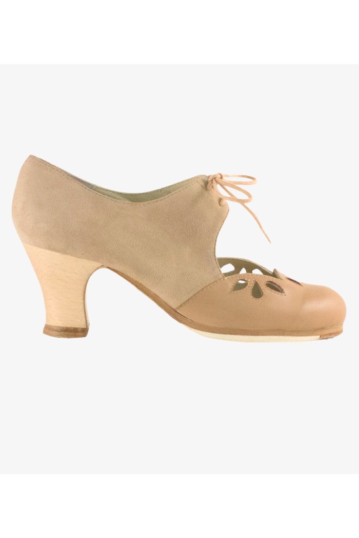 Chaussures professionnelles de flamenco Begoña Cervera modèle Chaussures de flamenco Petalos Morado Chaussures professionnelles de flamenco Begoña Cervera modèle Chaussures de flamenco Petalos Morado