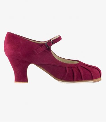 zapatos de flamenco profesionales personalizables - Begoña Cervera - Plisado