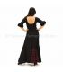 faldas flamencas mujer en stock - - Almería con lunares - Punto (falda-vestido)
