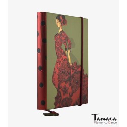 Accessoires et souvenirs de flamenco modèle Petit Cahier Soleá 