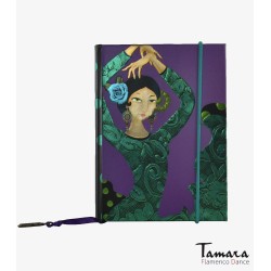 Accessoires et souvenirs de flamenco modèle Petit Cahier Bulerías 