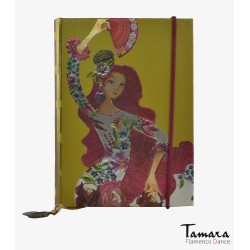 Accessoires et souvenirs de flamenco modèle Petit Cahier Alegrias 