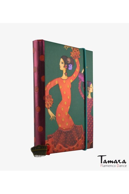 Accessoires et souvenirs de flamenco modèle Petit Cahier Sevillanas 
