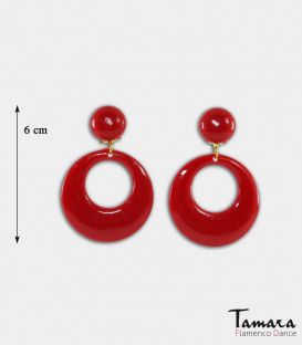 Boucles d'oreilles flamenca - 8 cm