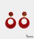 flamenco earrings - - Earrings Big ( size M )