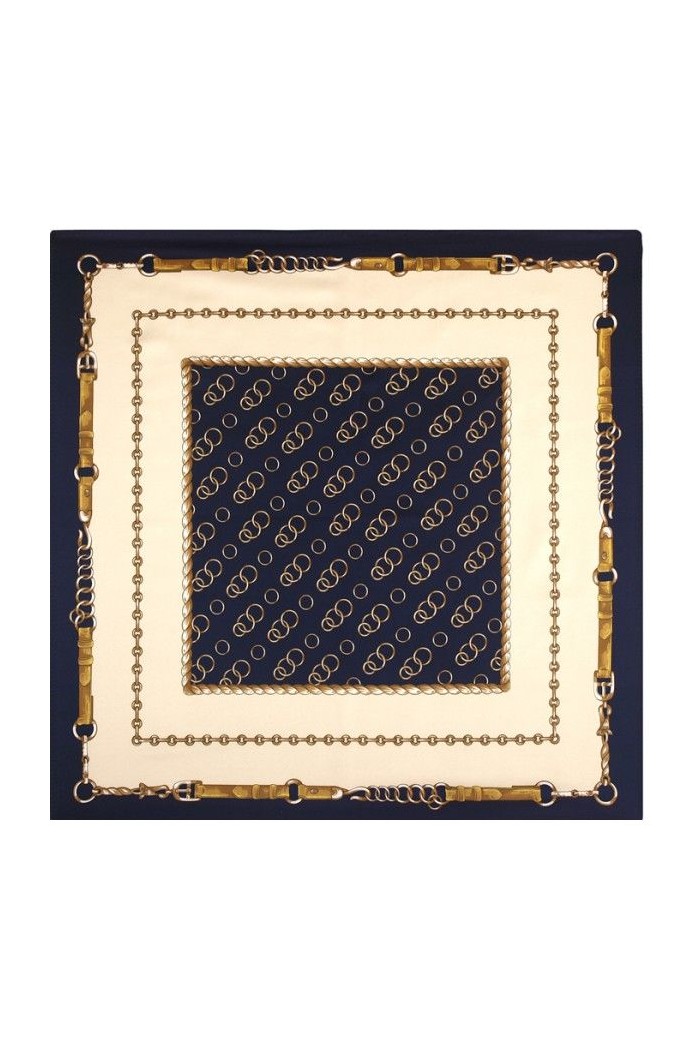  Fajin - Children model Children's sash - Design 4 Dark Blue