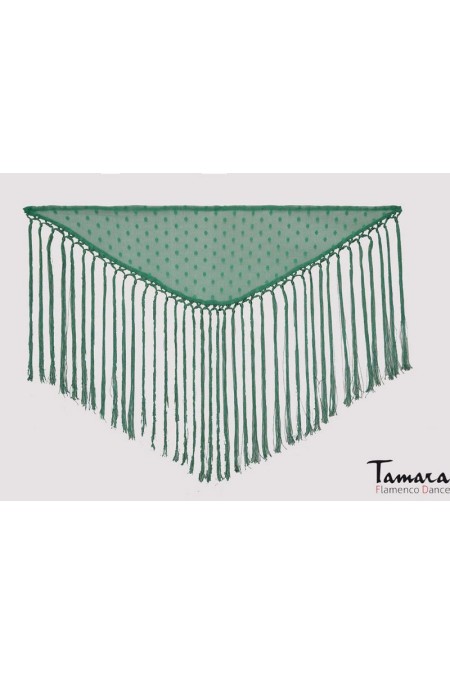 Fair shawl Plain/printed/lace shawl model Little girl Shawl - Plumeti/Lace (55-60 cm) Indigo