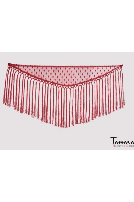 Fair shawl Plain/printed/lace shawl model Shawl for babies- Plumeti/Lace (45-50 cm) Beige