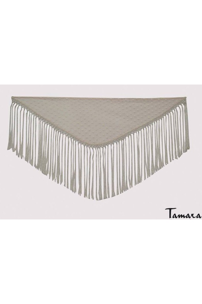  Fair shawl Plain/printed/lace shawl model Little girl Shawl - Plumeti/Lace (75-80 cm) Brown