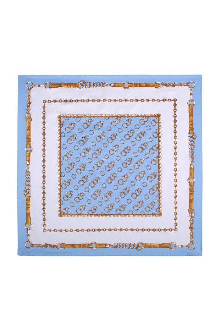  Fajin - Children model Children's sash - Design 4 Light Blue