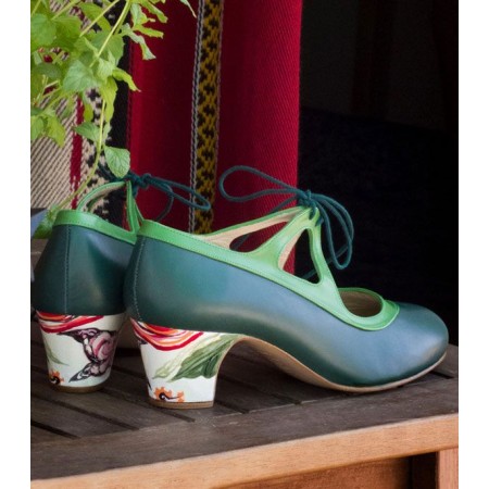 Begoña Cervera Flamenco street shoes Begoña Cervera model Candor Street 