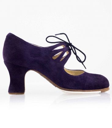 zapatos de flamenco profesionales en stock - Begoña Cervera - Cordonera Calado
