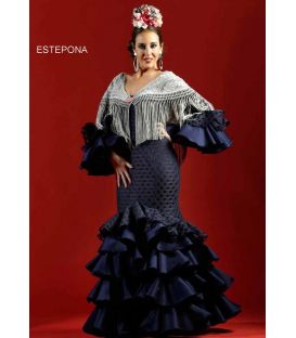 trajes de flamenca 2019 mujer - Roal - Traje de flamenca Estepona encaje