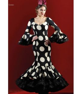 trajes de flamenca 2019 mujer - Roal - Vestido de flamenca Garbo Lunares