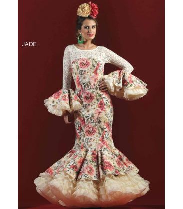 trajes de flamenca 2019 mujer - Vestido de flamenca TAMARA Flamenco - Traje de flamenca Jade Estampado