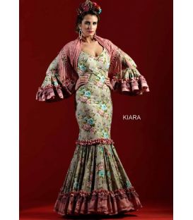 trajes de flamenca 2018 mujer - Roal - Vestido de flamenca Kiara Estampado