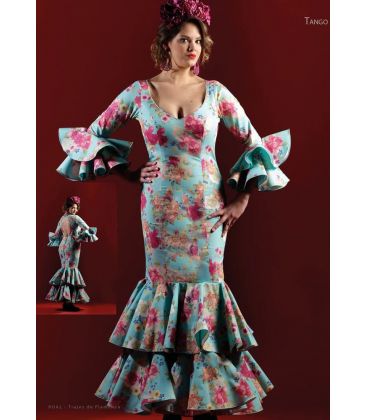 trajes de flamenca 2019 mujer - Vestido de flamenca TAMARA Flamenco - Vestido de gitana Tango Estampado