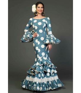 Vestido de flamenca Azucena Lunares