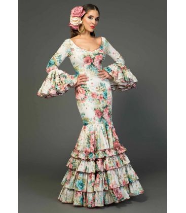 flamenca dresses 2018 for woman - Aires de Feria - Flamenca dress Andujar Printed