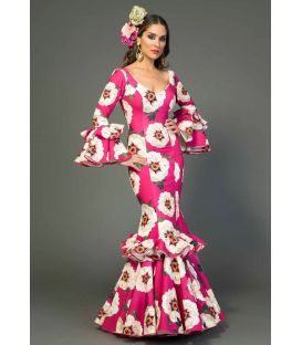 trajes de flamenca 2018 mujer - Aires de Feria - Vestido de gitana Marbella Flores