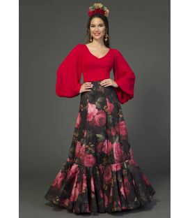 Falda de flamenca Serrania Estampado