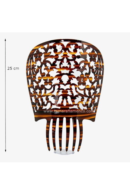 Peinetas de mantilla y Mantillas modelo Peina de mantilla 01 - 25 cm Concha