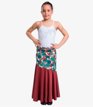 jupes de flamenco pour enfant - - Saray enfant - Tricot ( choisir des couleurs)