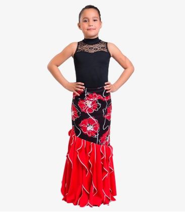 faldas flamencas de nina - - Rosario Niña - Punto ( Escogiendo colores)