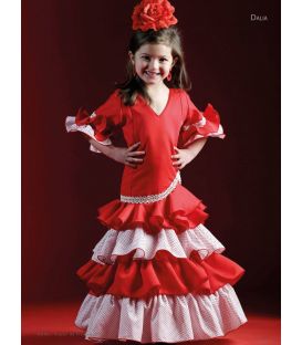 trajes de flamenca 2018 nina - Roal - Traje de flamenca Dalia Lunares