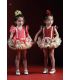 trajes de flamenca 2018 nina - Roal - Traje de flamenca Lisa niña