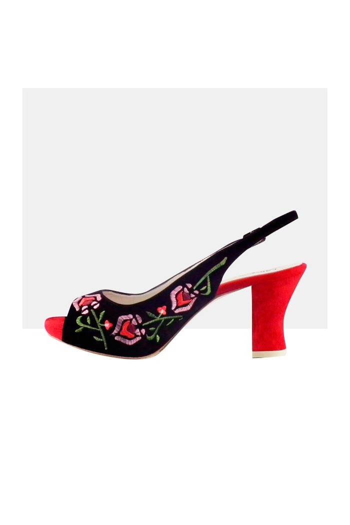 Chaussures de rue flamenco Begoña Cervera Begoña Cervera modèle Bordado Rue I 